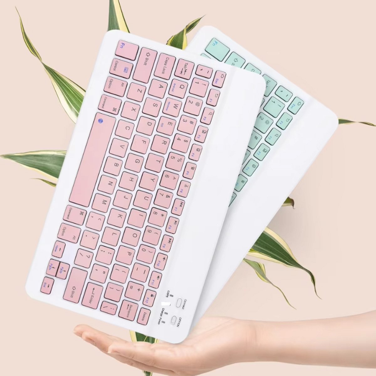Uray store KYB71 Kablosuz Klavye Mouse Set - Koyu Yeşil