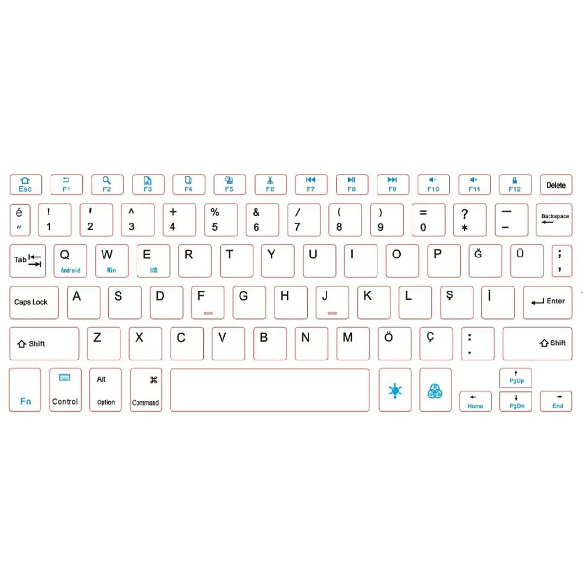 Uray store KYB71 Kablosuz Klavye Mouse Set - Siyah