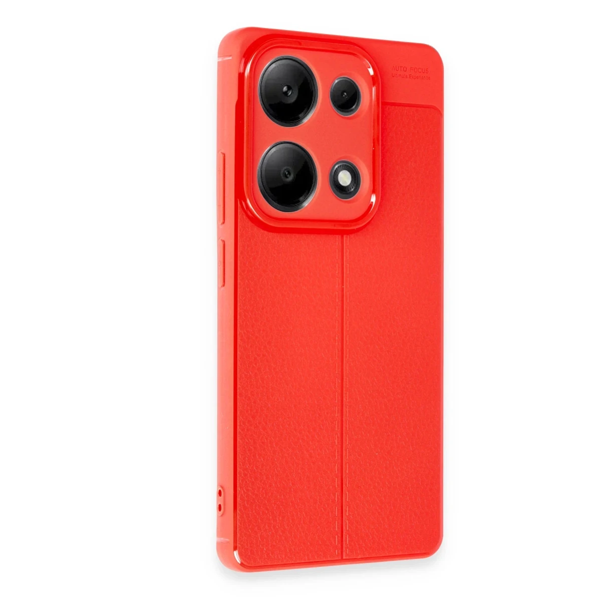 Xiaomi Redmi Note 13 Pro 4G Kılıf Auto Focus Kapak - Kırmızı