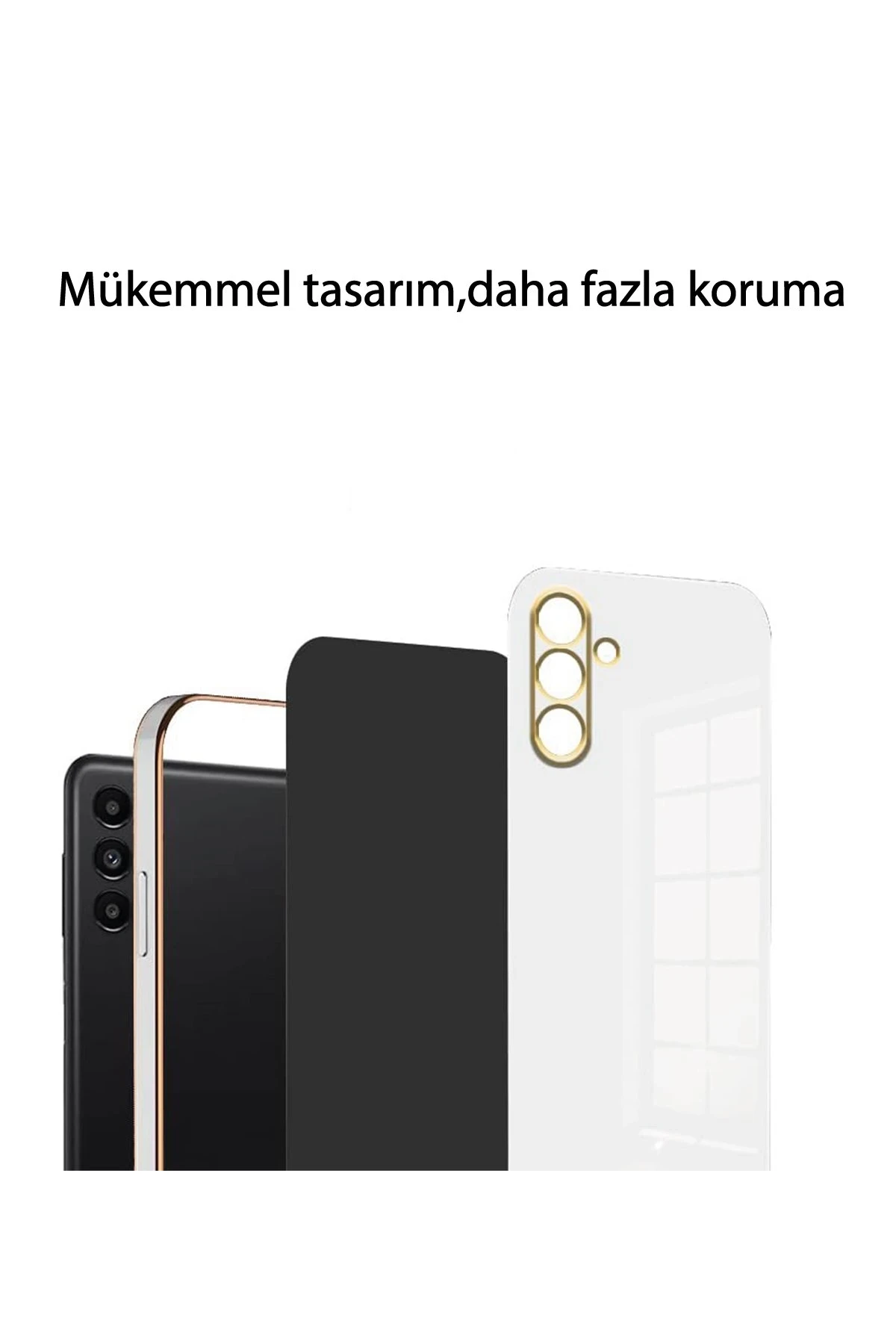 Newface Samsung Galaxy A25 5G Kılıf Volet Silikon - Mavi