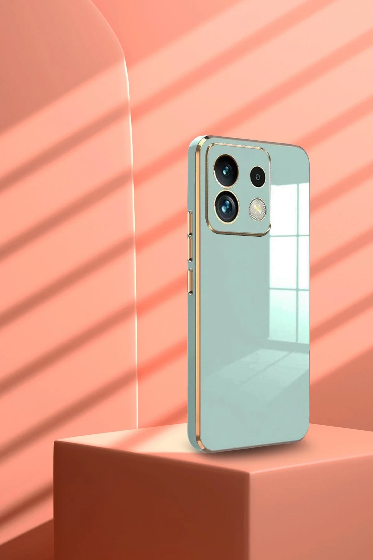 Newface Xiaomi Poco M6 Pro 4G Kılıf Volet Silikon - Siyah