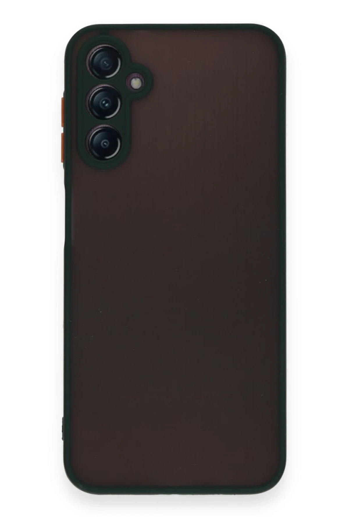 Newface Samsung Galaxy A25 5G Kılıf Montreal Silikon Kapak - Yeşil