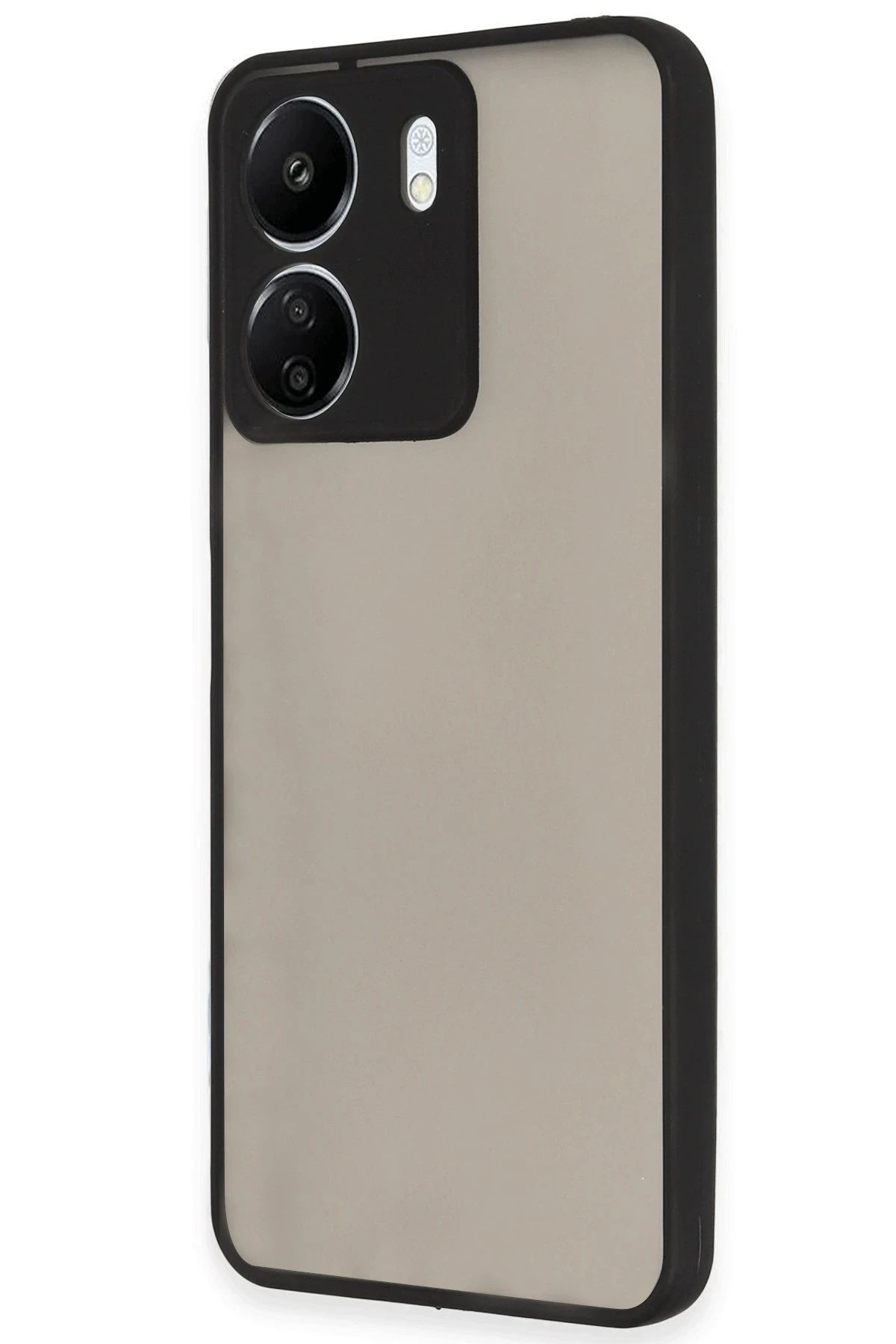 Newface Xiaomi Redmi 13C Kılıf Montreal Silikon Kapak - Siyah