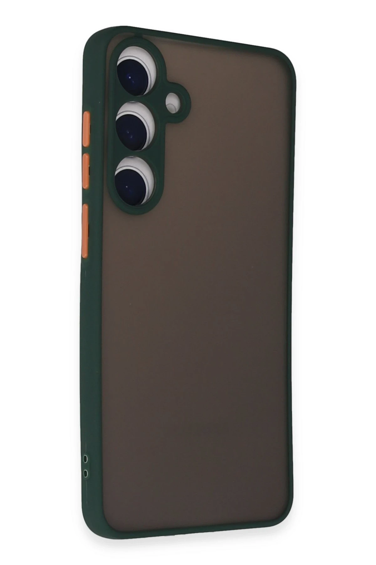 Newface Samsung Galaxy S24 Kılıf Montreal Silikon Kapak - Yeşil