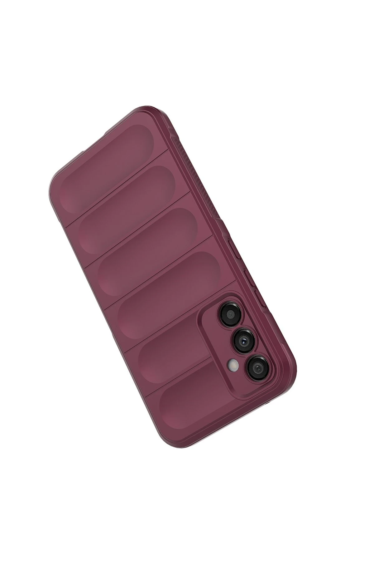 Newface Samsung Galaxy A15 4G Kılıf Optimum Silikon - Bordo