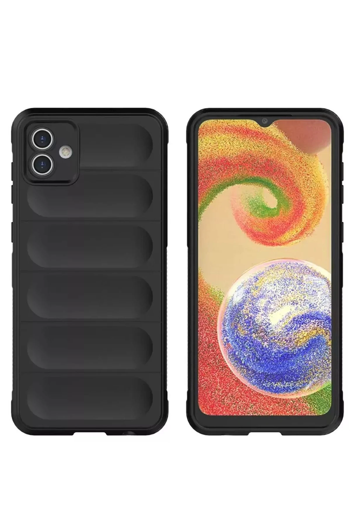 Newface Samsung Galaxy A05 Kılıf Optimum Silikon - Siyah