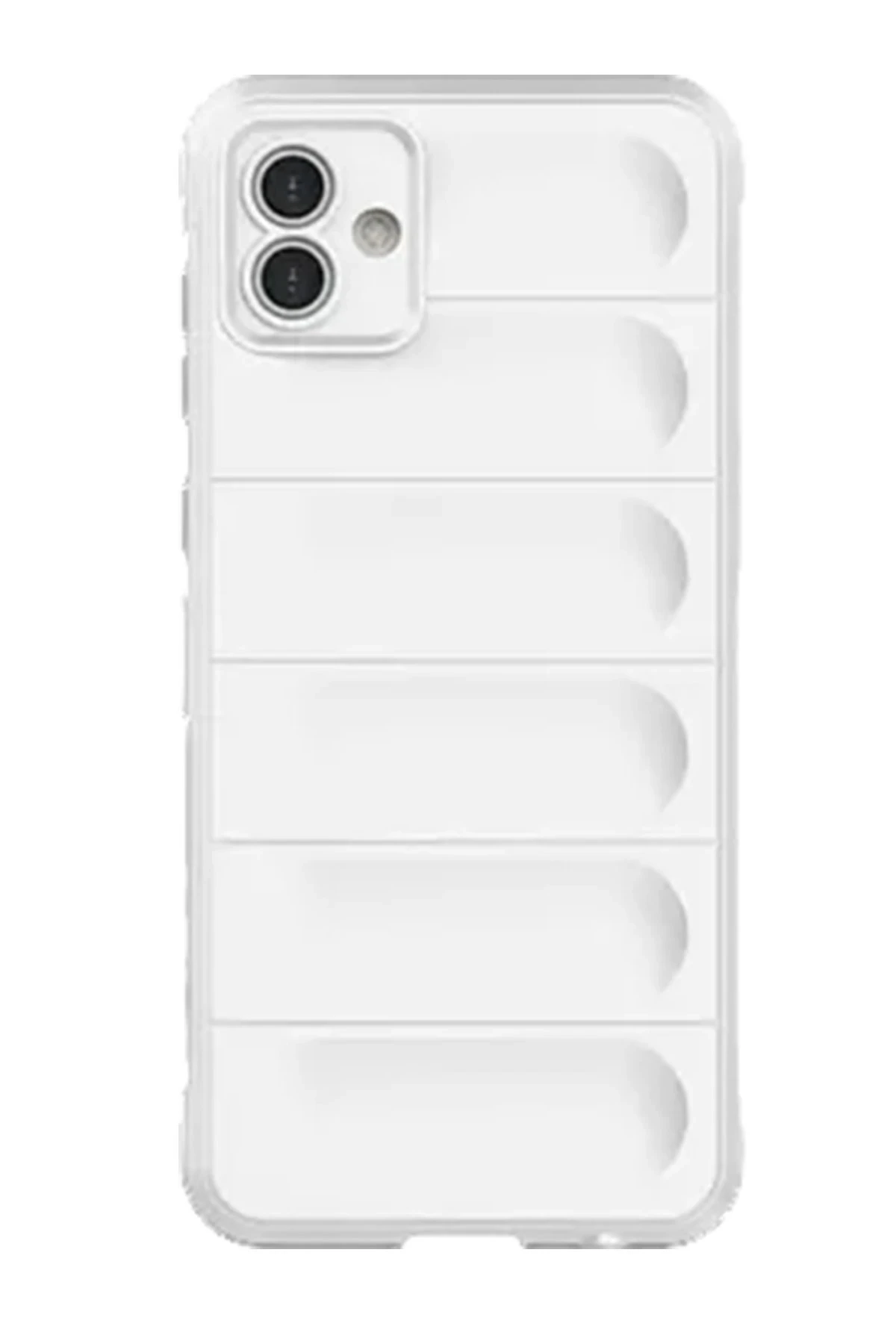 Newface Samsung Galaxy A05 Kılıf Optimum Silikon - Krem