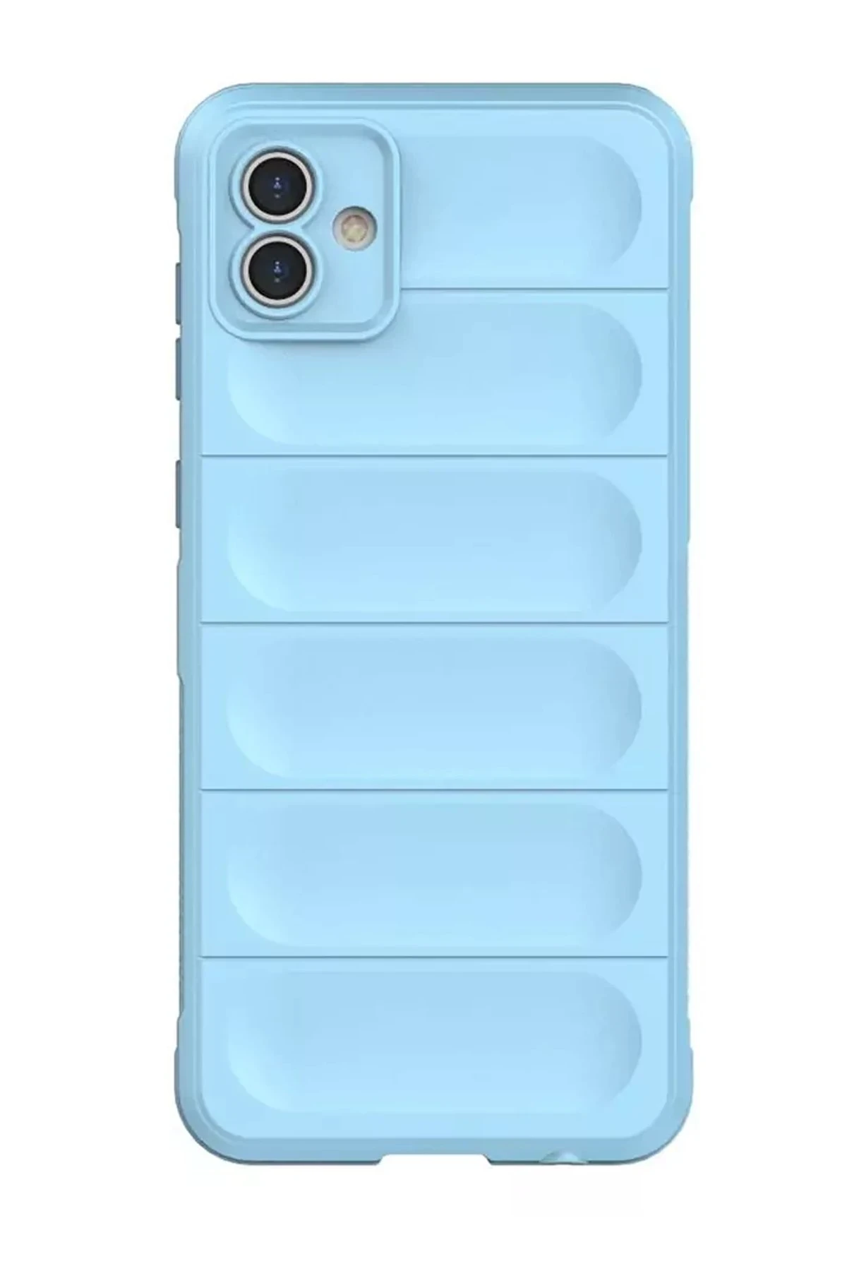 Newface Samsung Galaxy A05 Kılıf Optimum Silikon - Sky Blue