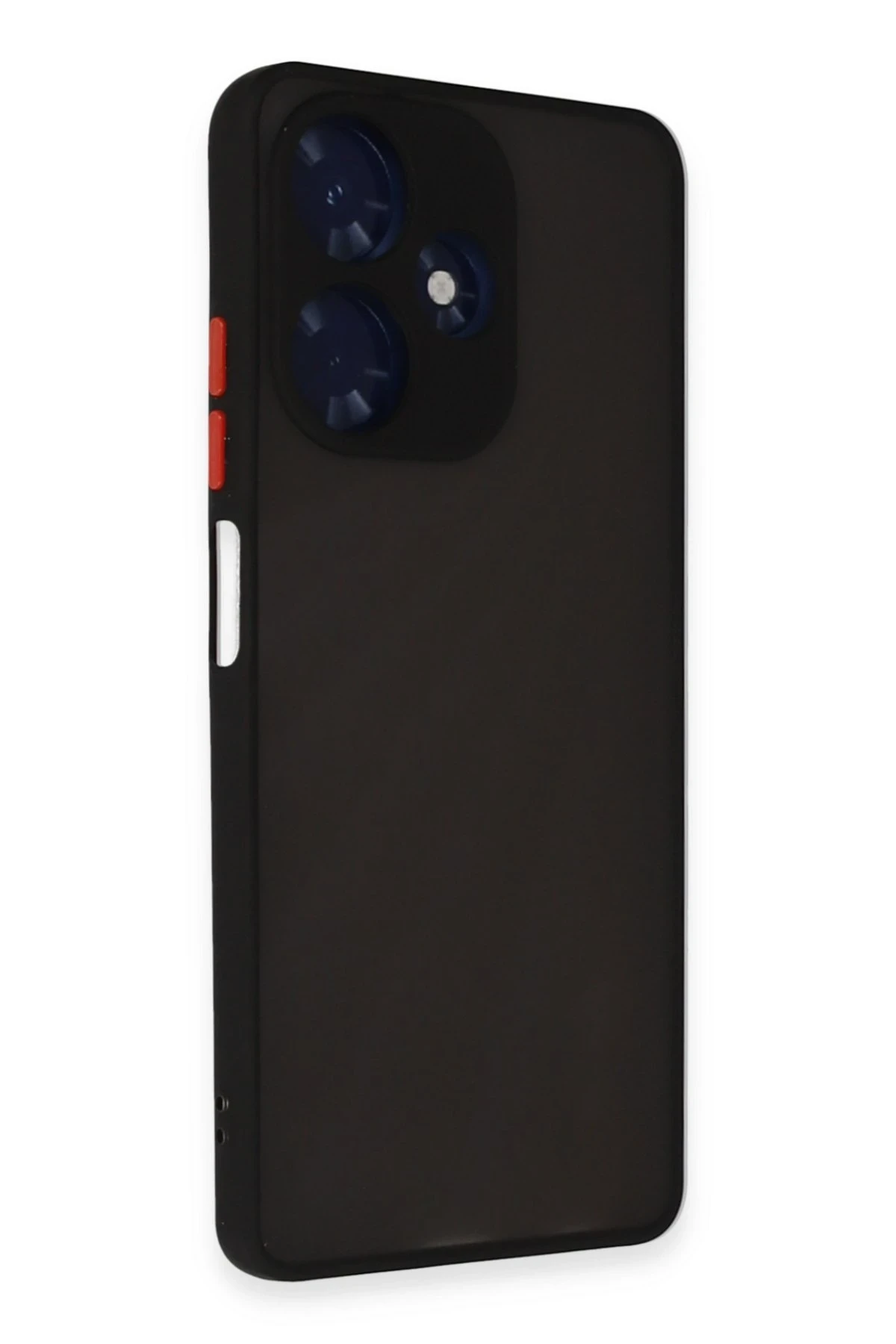 Newface İnfinix Hot 30 4G Kılıf Montreal Silikon Kapak - Siyah
