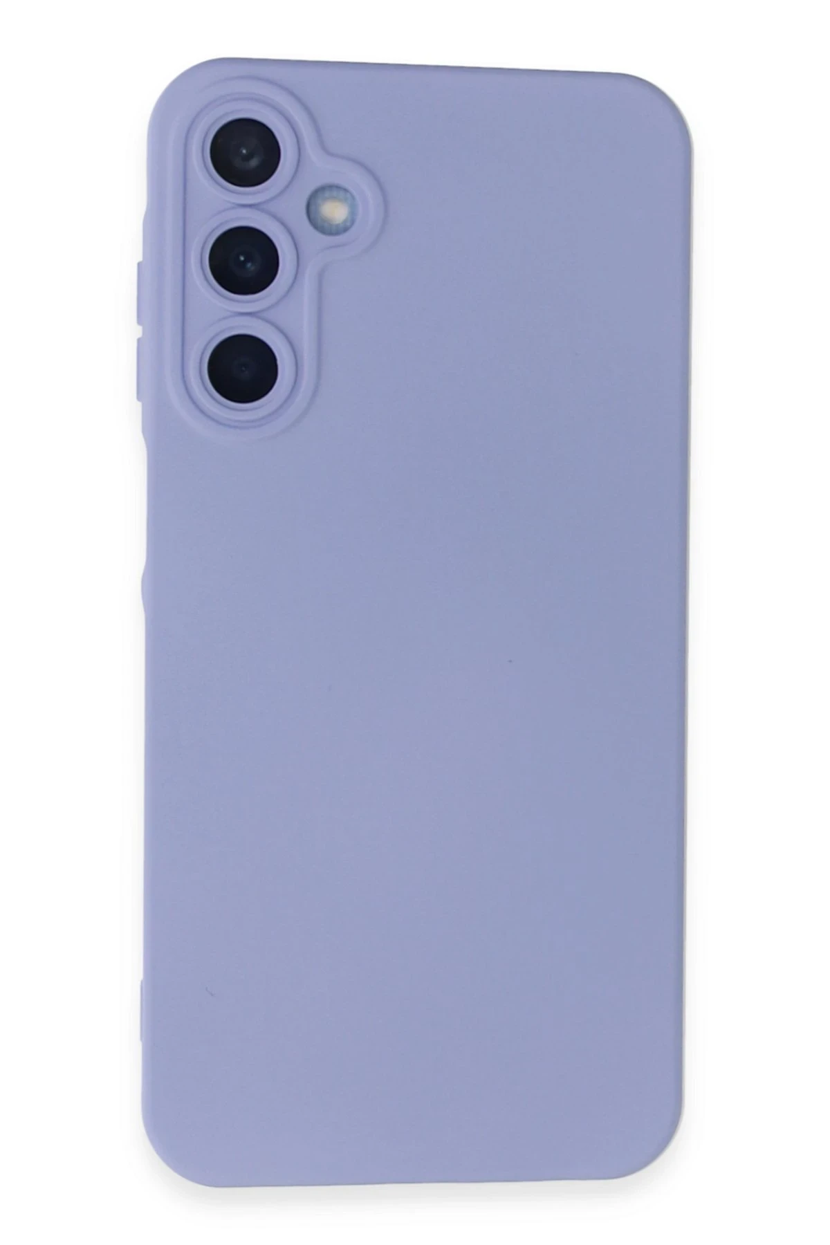 Newface Samsung Galaxy A15 4G Kılıf Nano içi Kadife Silikon - Lila