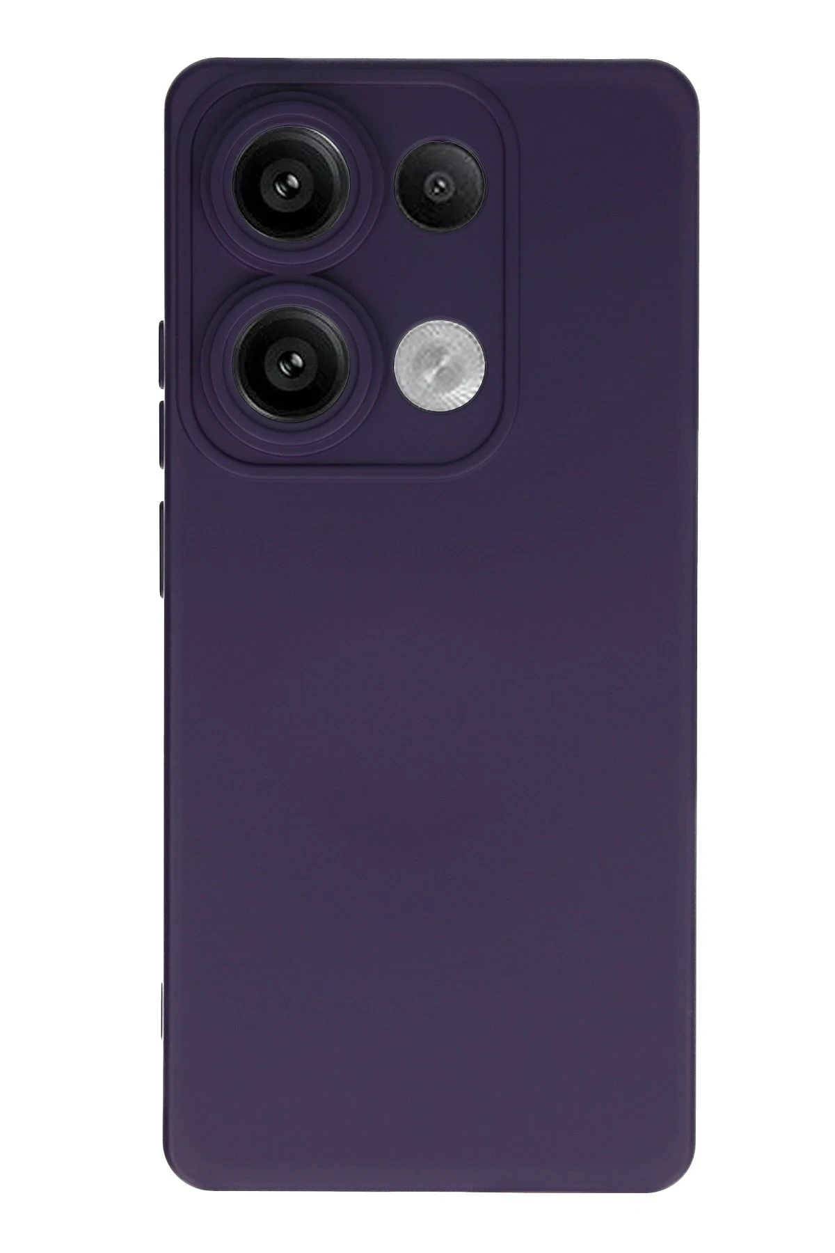 Newface Xiaomi Redmi Note 13 4G Kılıf Nano içi Kadife Silikon - Mor