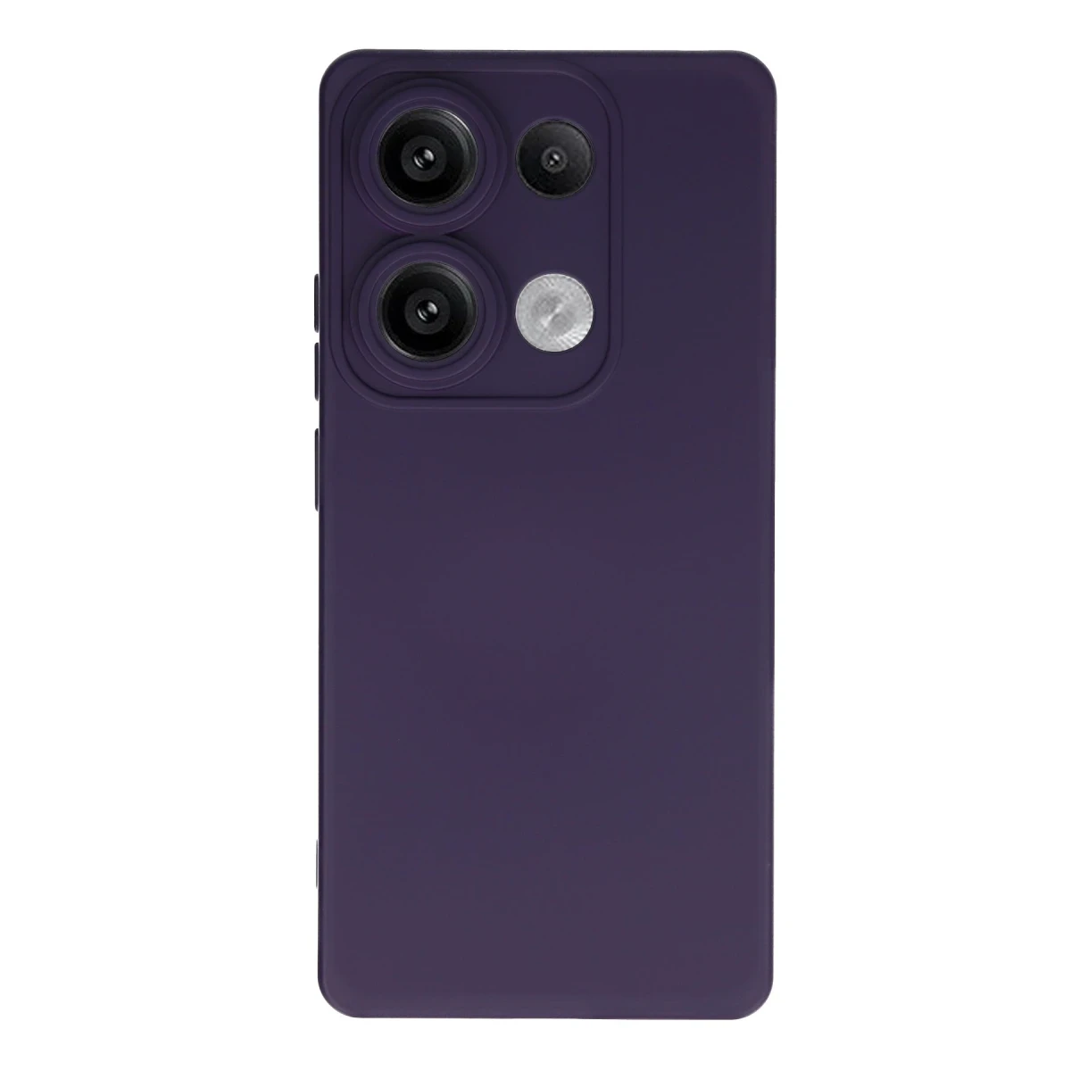 Newface Xiaomi Redmi Note 13 4G Kılıf Nano içi Kadife Silikon - Mor