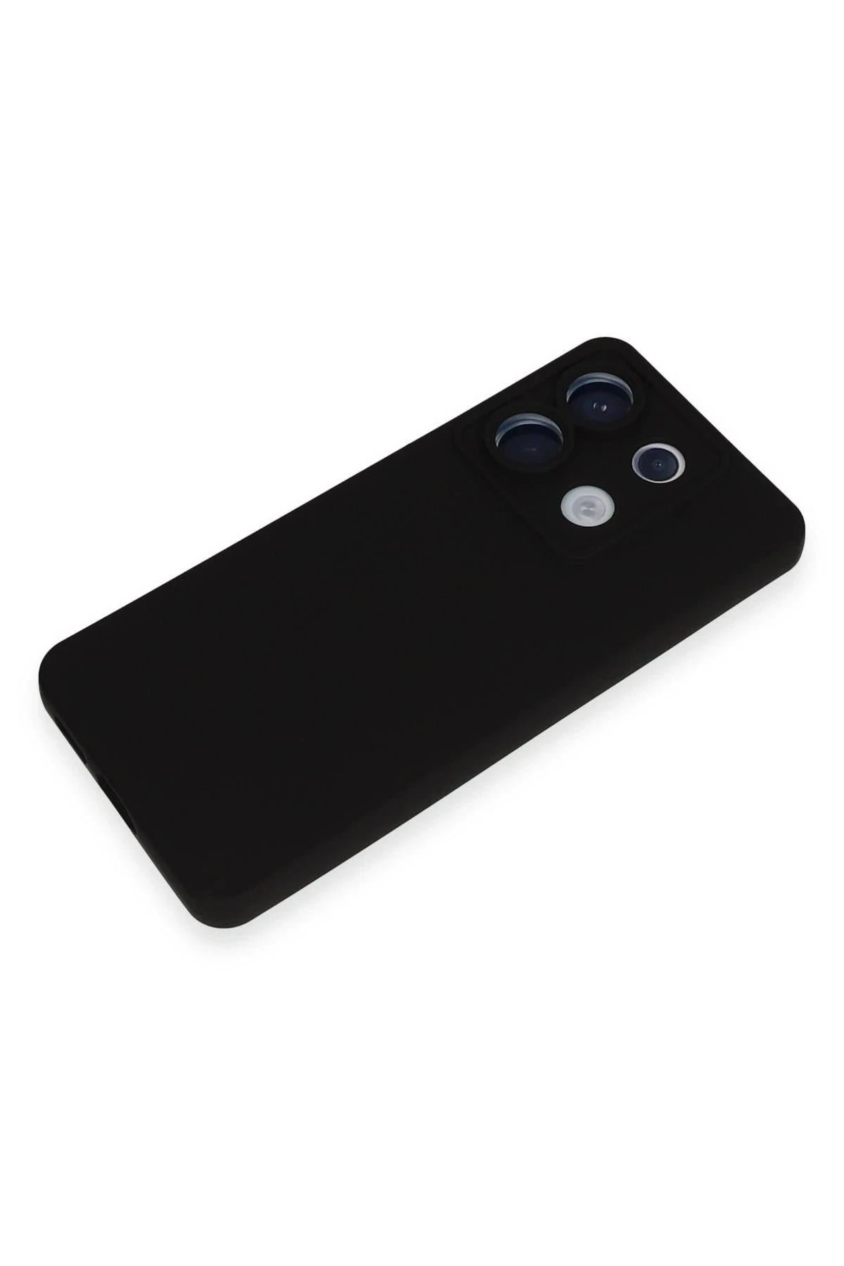Newface Xiaomi Redmi Note 13 Pro 5G Kılıf Nano içi Kadife Silikon - Siyah