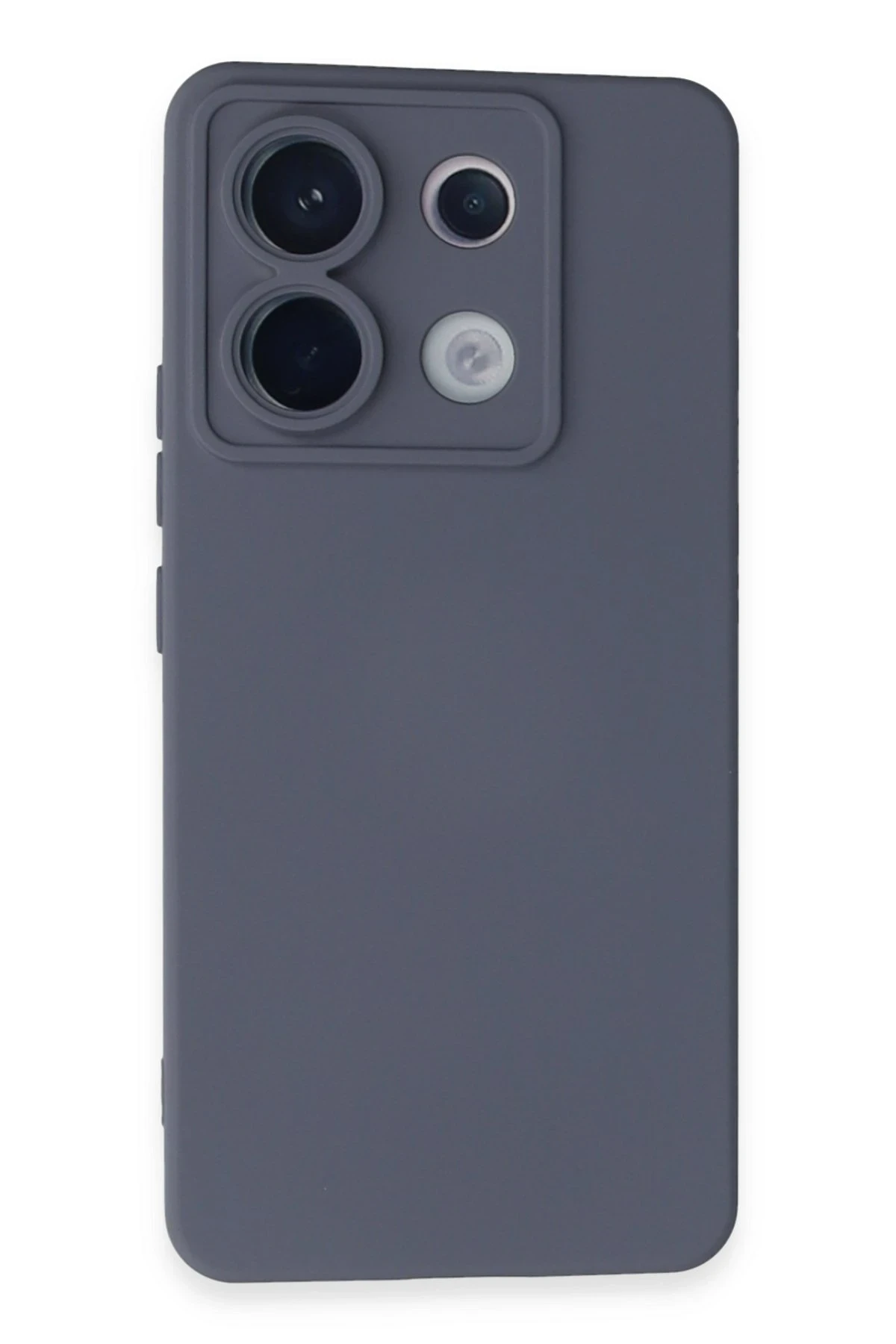 Newface Xiaomi Redmi Note 13 Pro 5G Kılıf Nano içi Kadife Silikon - Gri