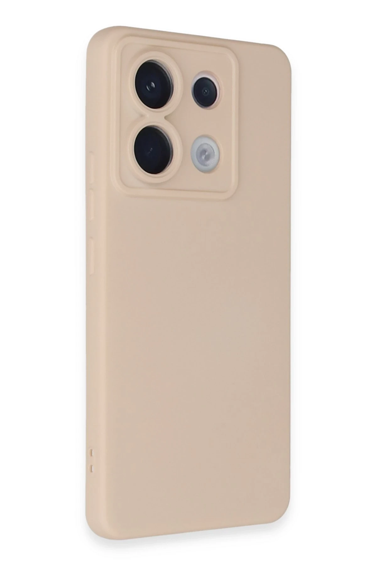 Newface Xiaomi Redmi Note 13 Pro 5G Kılıf Nano içi Kadife Silikon - Pudra