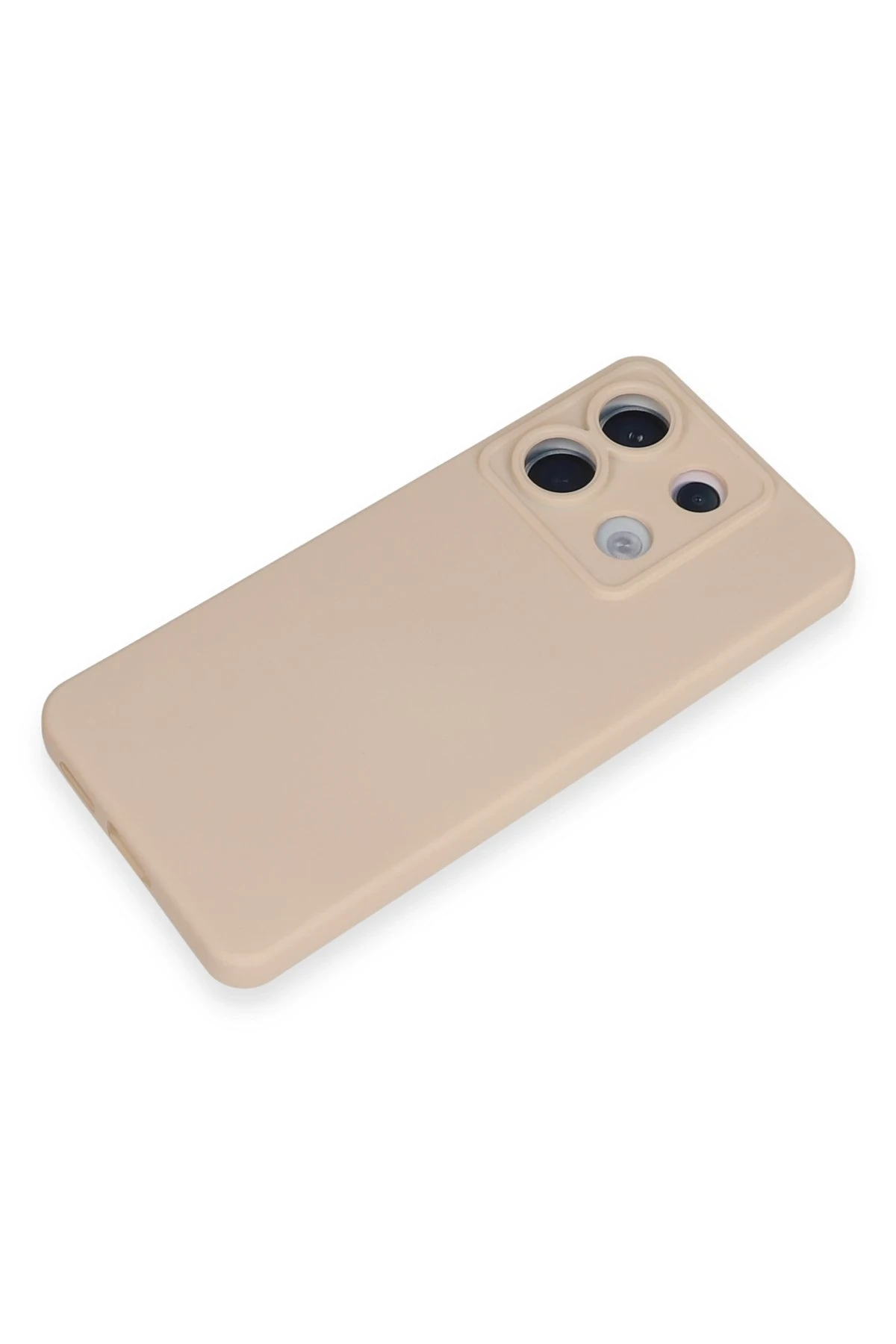Newface Xiaomi Redmi Note 13 Pro 5G Kılıf Nano içi Kadife Silikon - Pudra