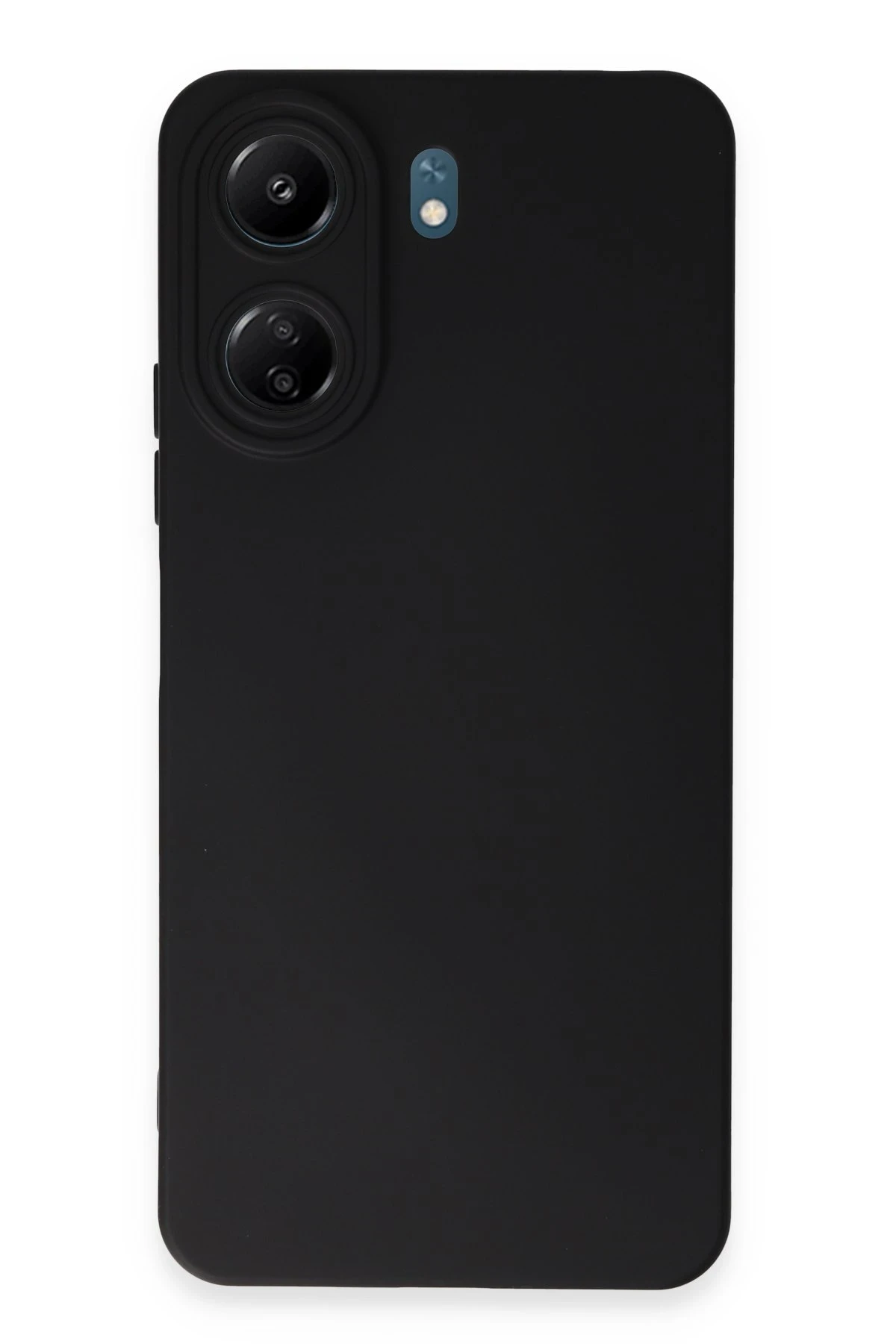 Newface Xiaomi Redmi 13C Kılıf Nano içi Kadife Silikon - Siyah