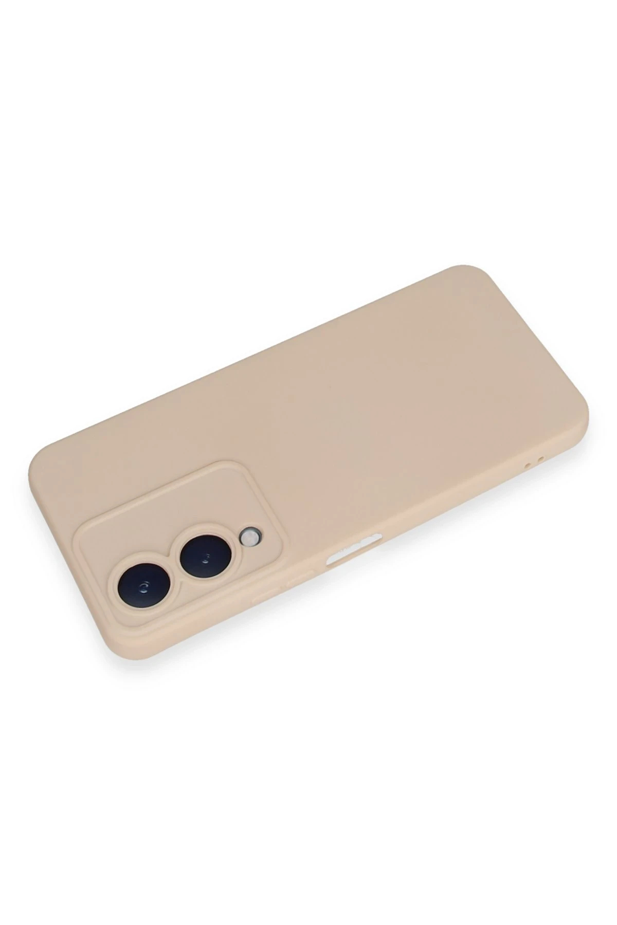 Newface Vivo Y17S Kılıf Nano içi Kadife Silikon - Pudra