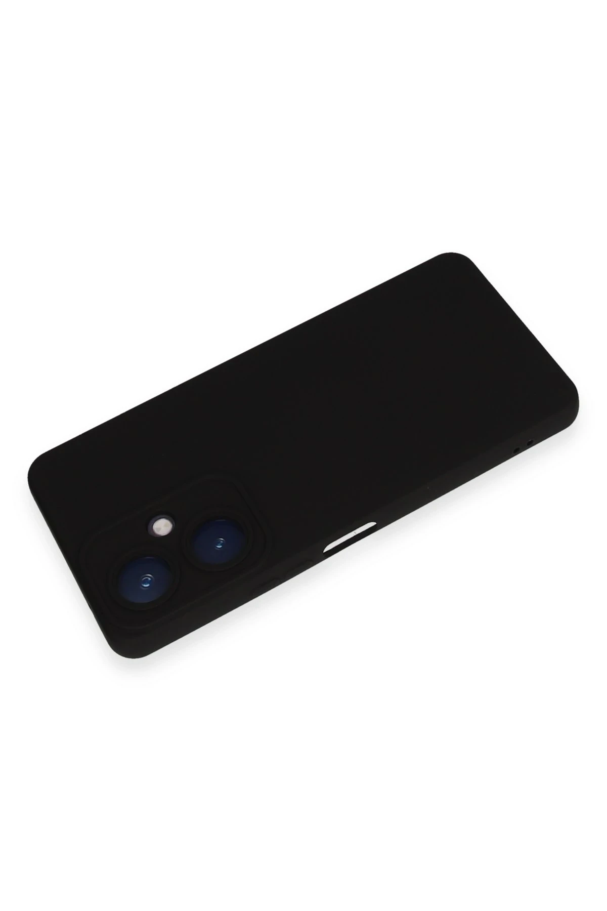 Newface Vivo Y27 Kılıf Nano içi Kadife Silikon - Siyah
