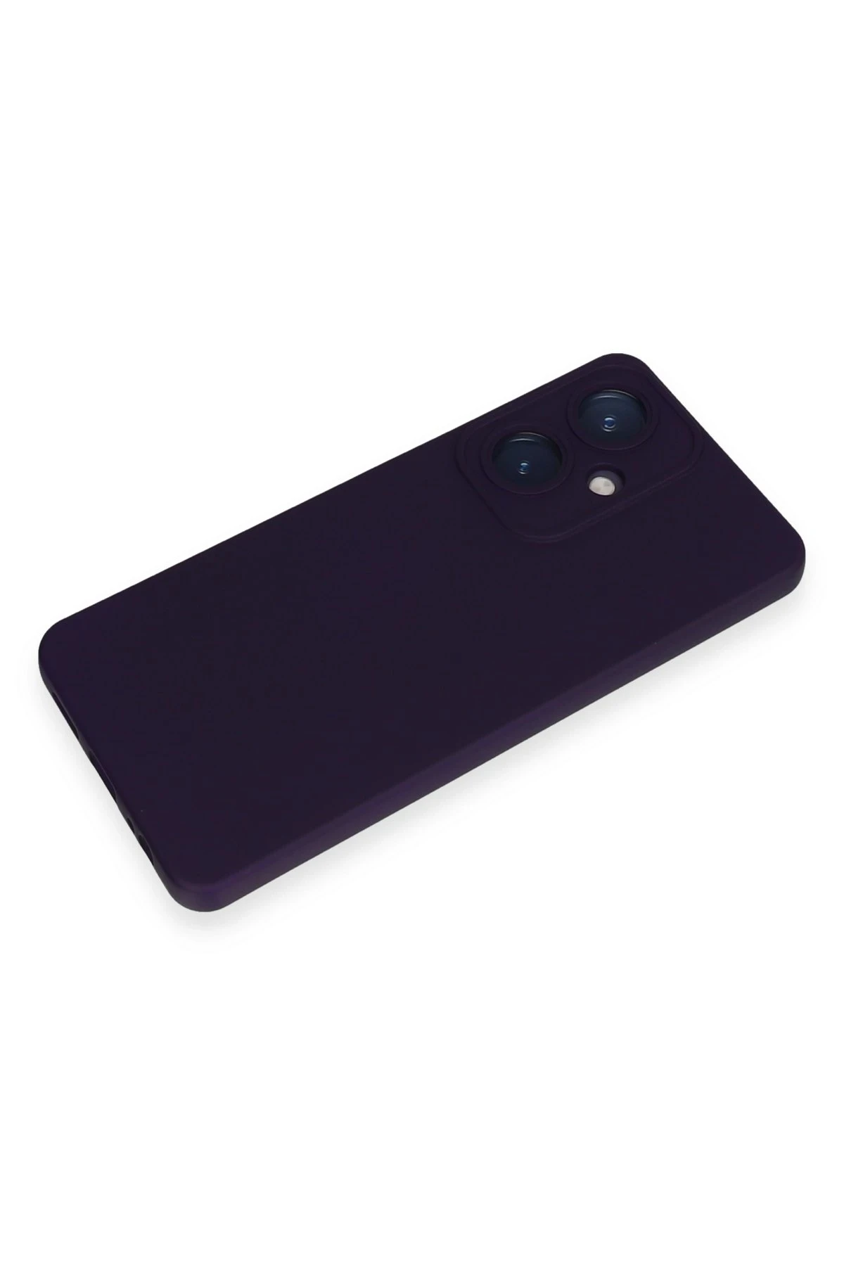 Newface Vivo Y27 Kılıf Nano içi Kadife Silikon - Mor
