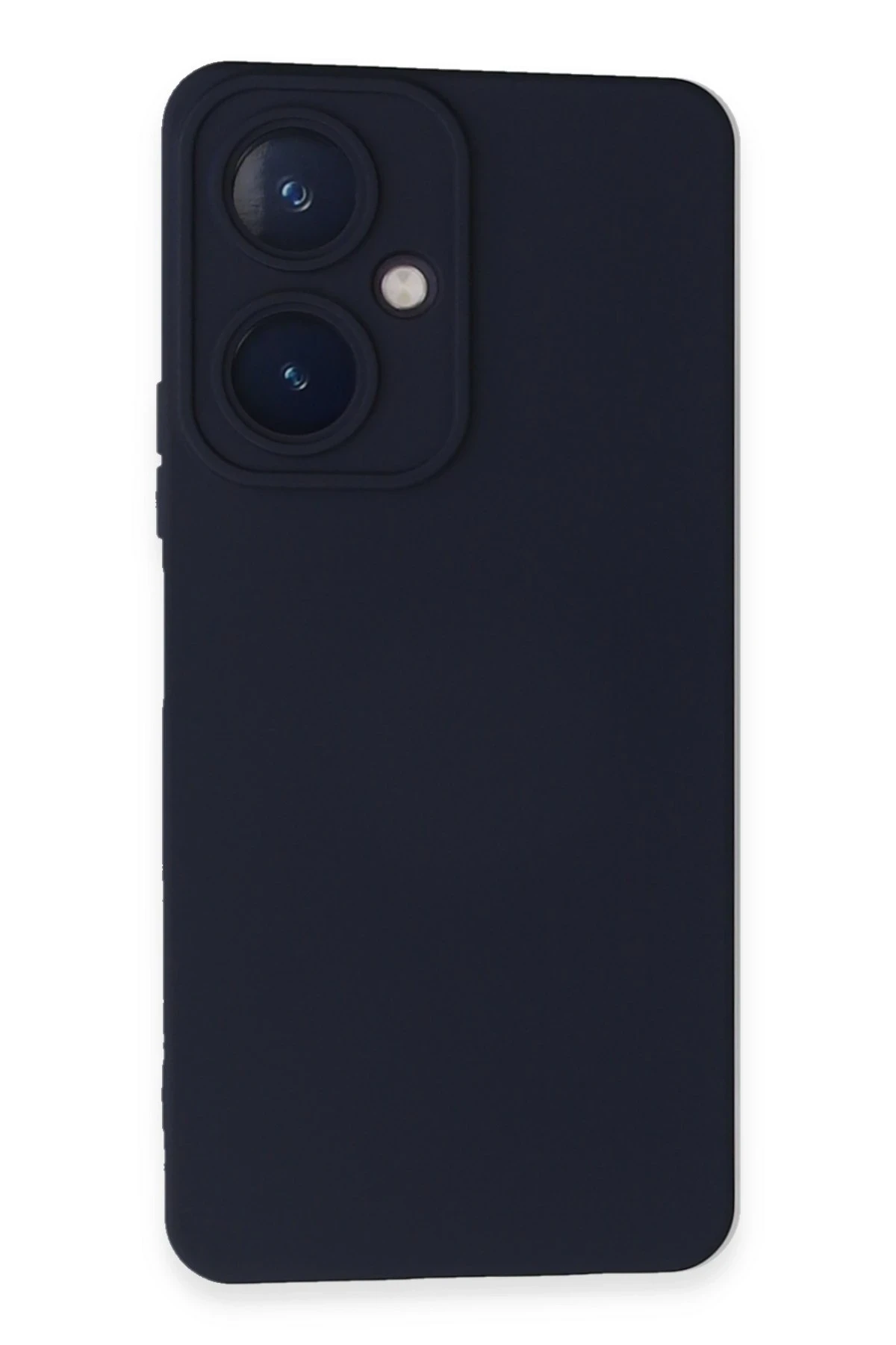 Newface Vivo Y27 Kılıf Nano içi Kadife Silikon - Lacivert