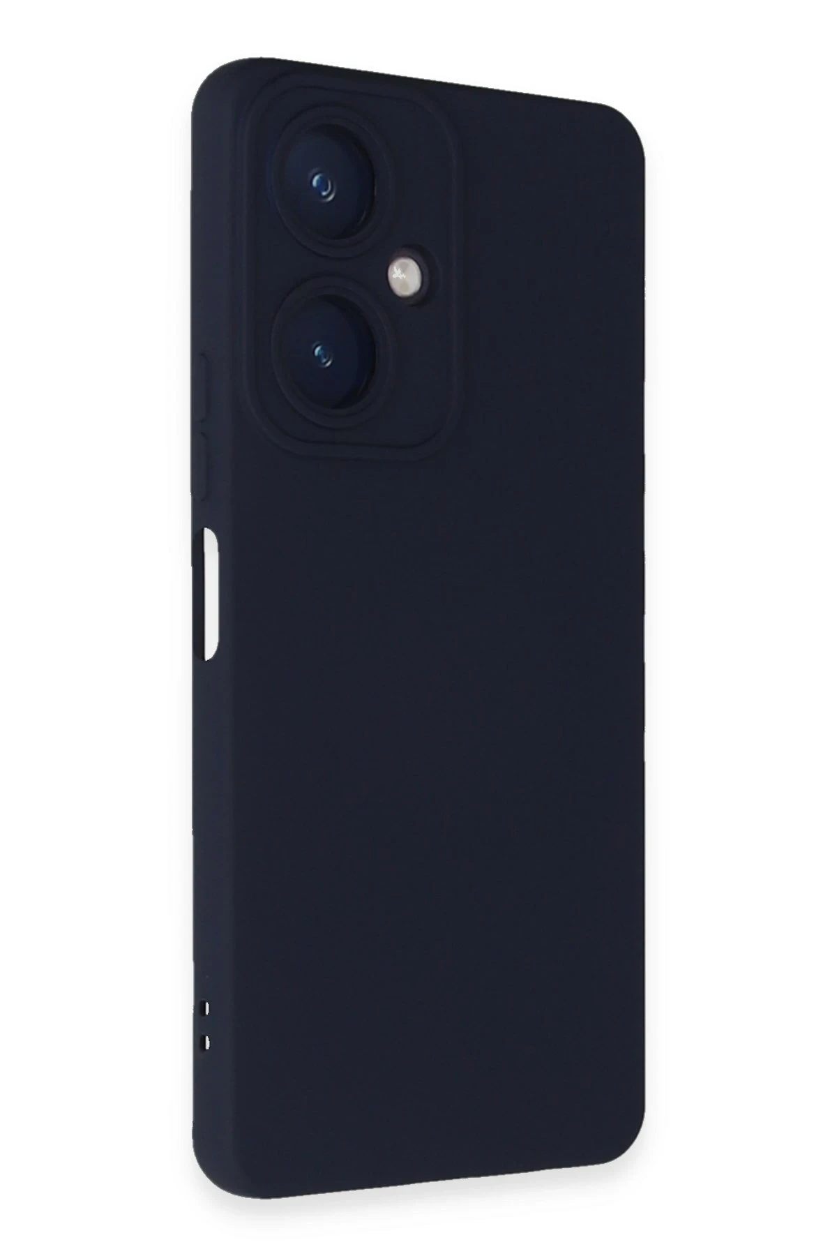 Newface Vivo Y27 Kılıf Nano içi Kadife Silikon - Lacivert