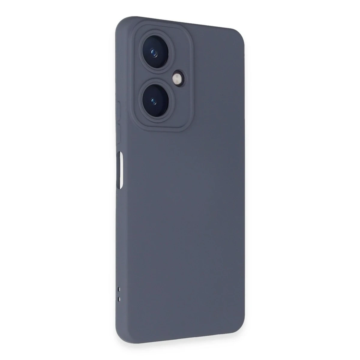 Vivo Y27 Kılıf Nano içi Kadife Silikon - Gri