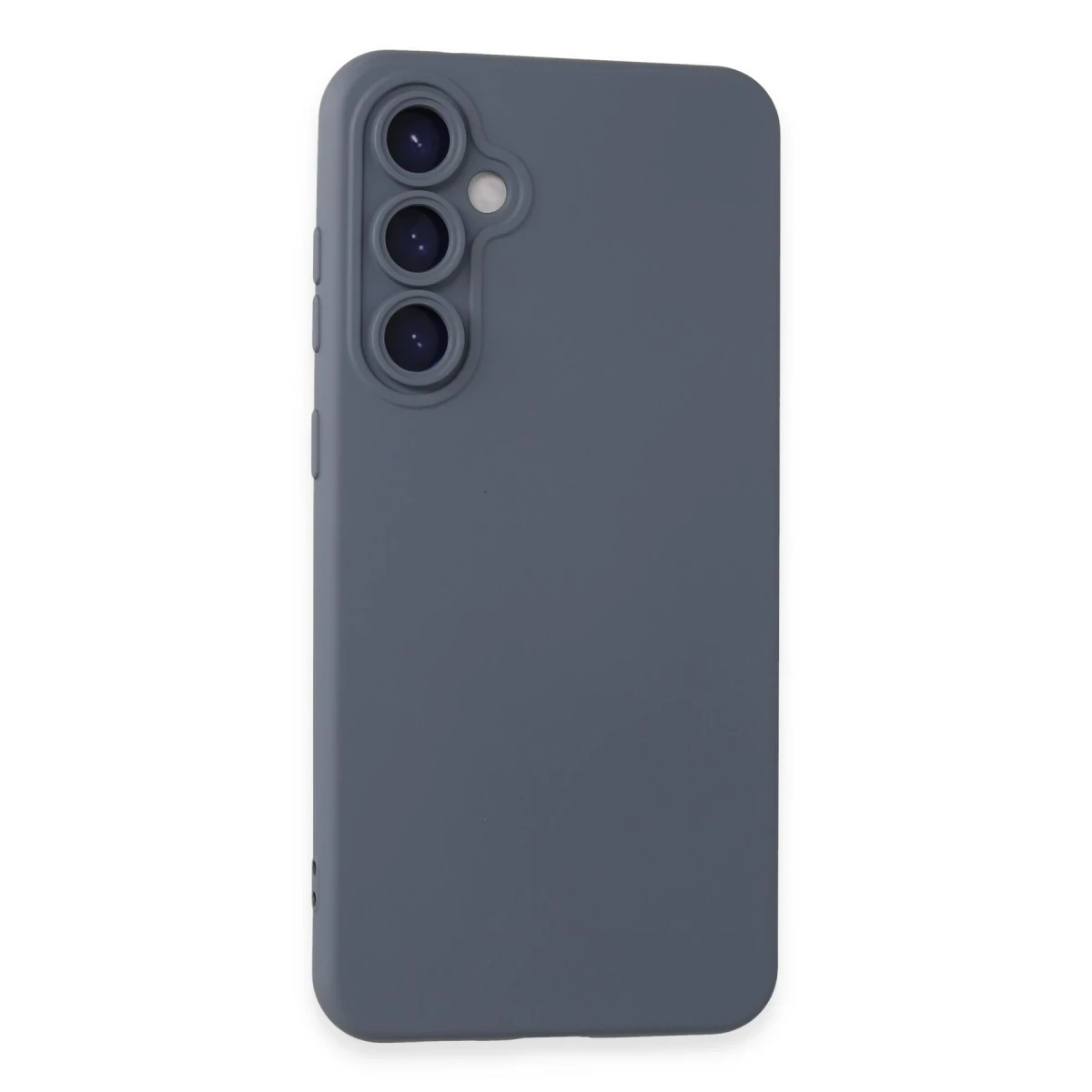 Newface Samsung Galaxy S24 Plus Kılıf Nano içi Kadife Silikon - Gri