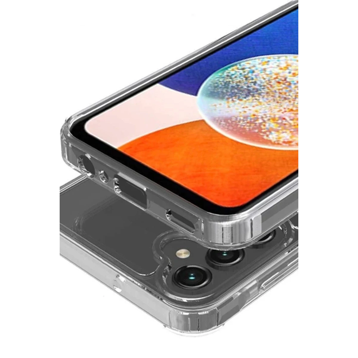 Newface Samsung Galaxy S24 Plus Kılıf Magneticsafe Şeffaf Silikon - Şeffaf