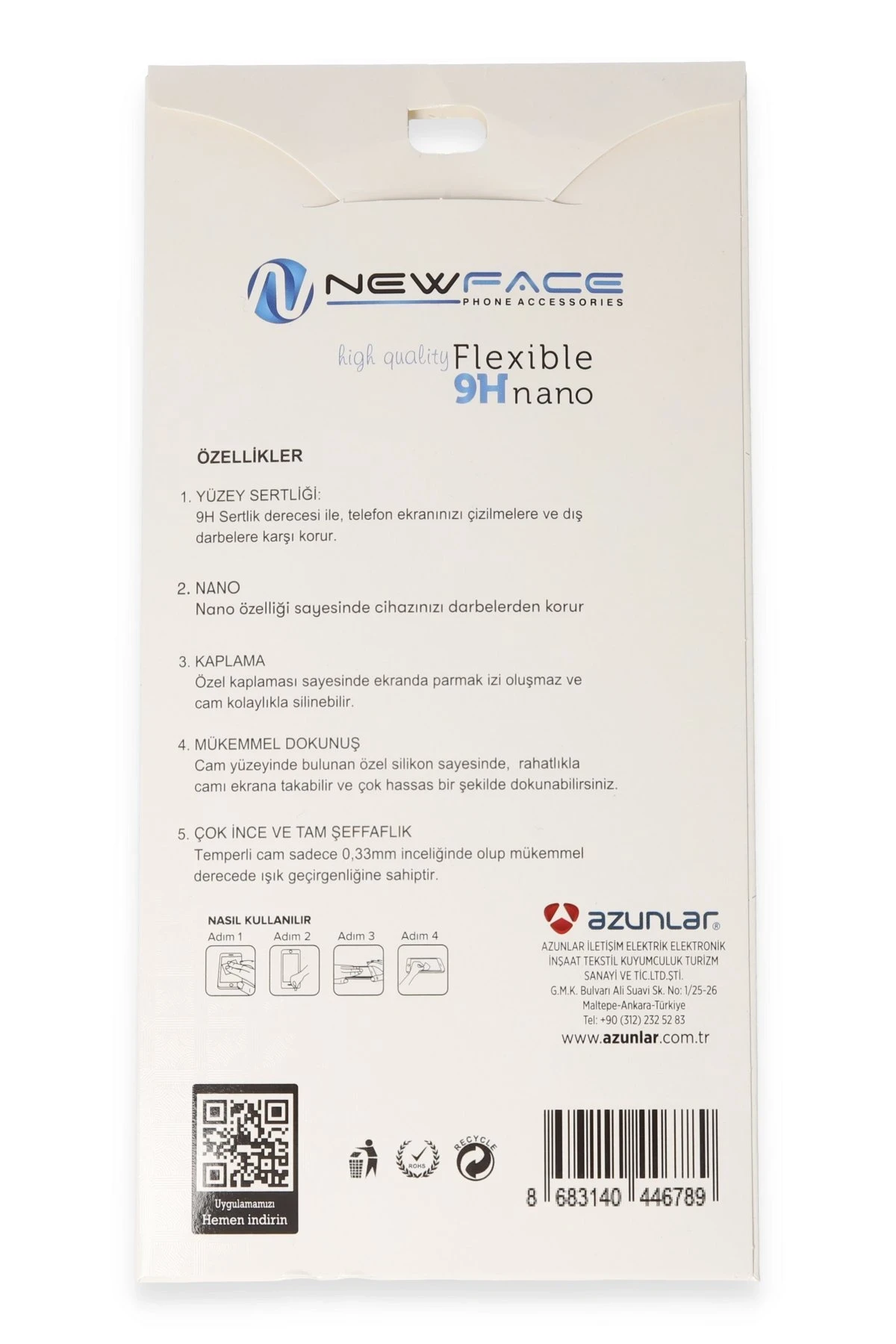 Newface Xiaomi Redmi 12C 6D Antistatik Mat Seramik Hayalet Nano Ekran Koruyucu