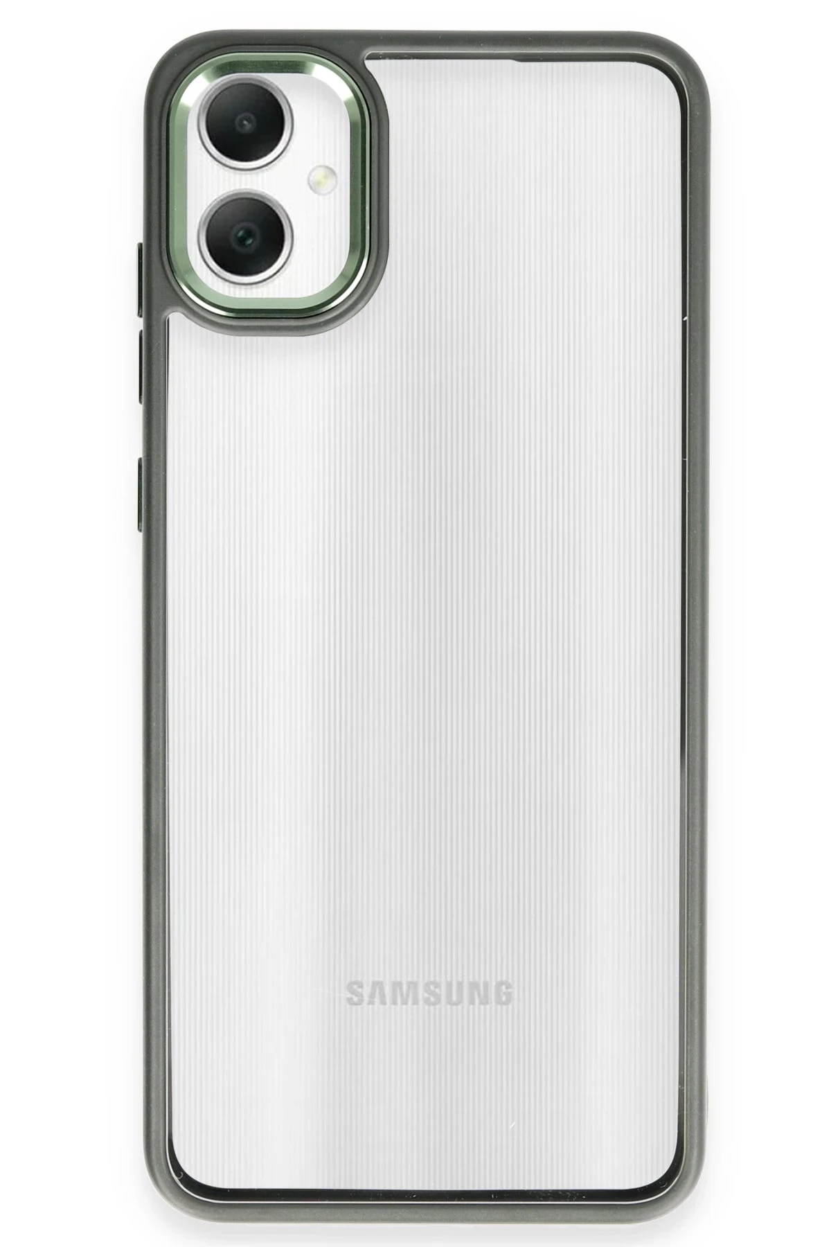 Newface Samsung Galaxy A05 Kılıf Power Silikon - Koyu Yeşil