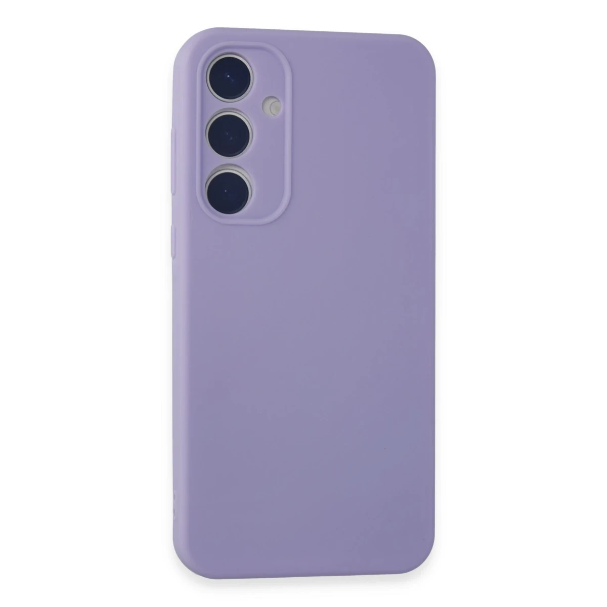 Newface Samsung Galaxy A15 4G Kılıf First Silikon - Lila