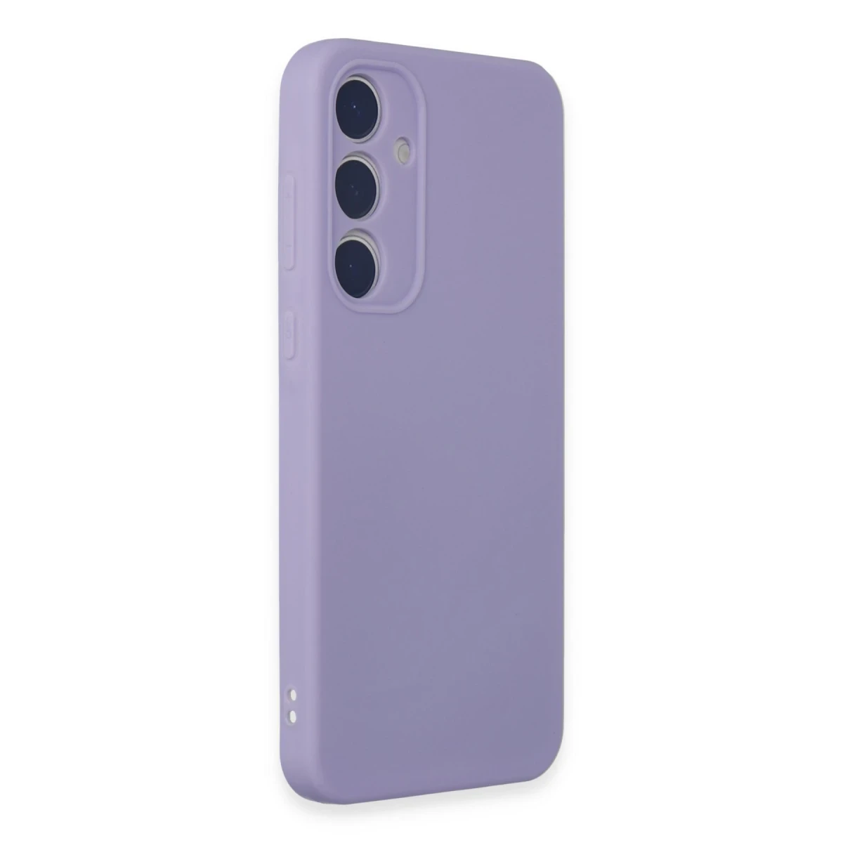 Newface Samsung Galaxy A15 4G Kılıf First Silikon - Lila