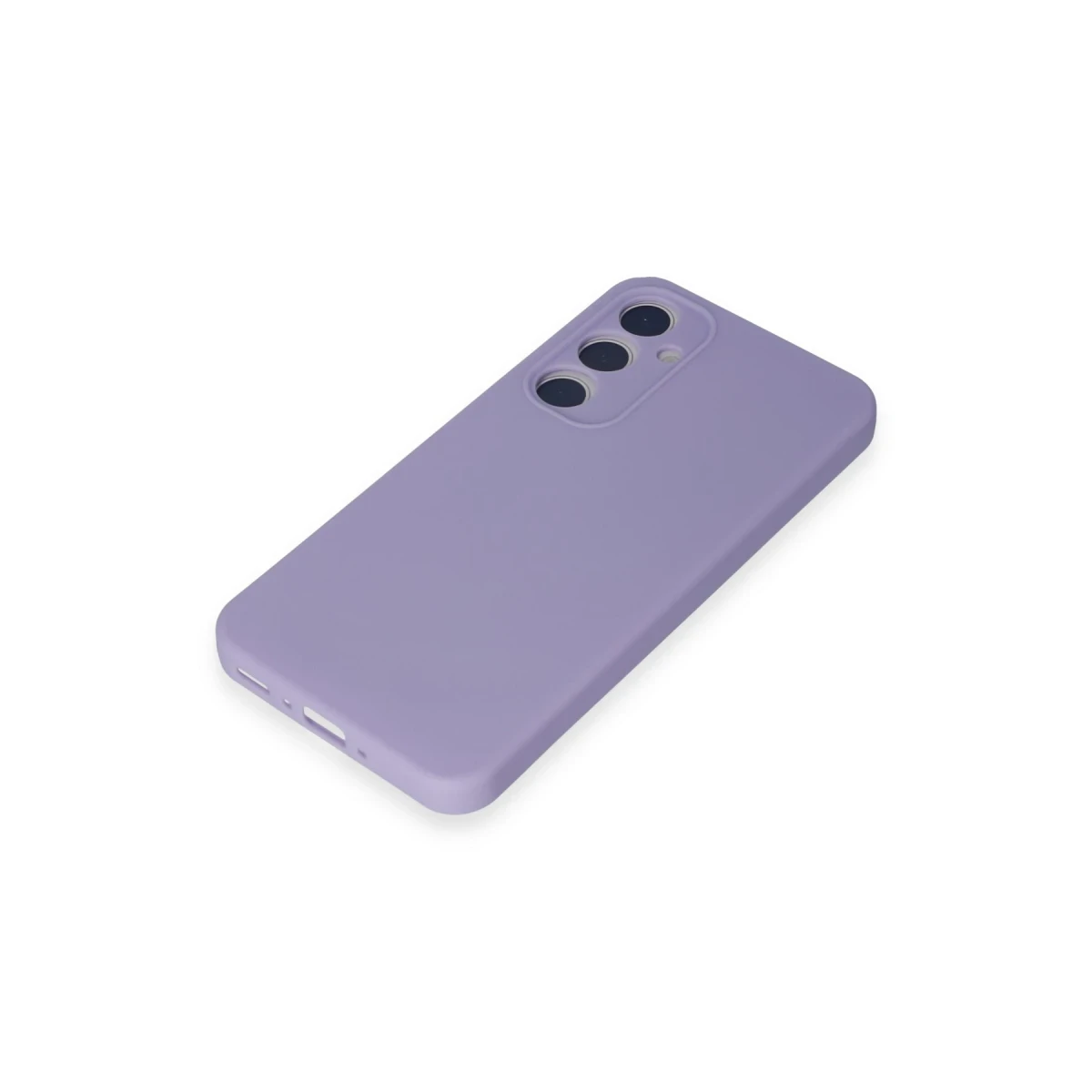 Newface Samsung Galaxy A15 4G Kılıf First Silikon - Lila