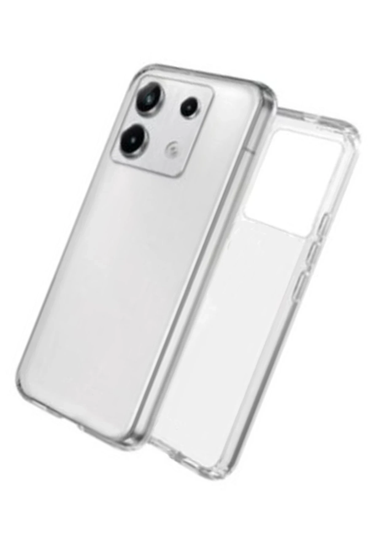 Newface Xiaomi Redmi Note 13 4G Kılıf Lüx Şeffaf Silikon
