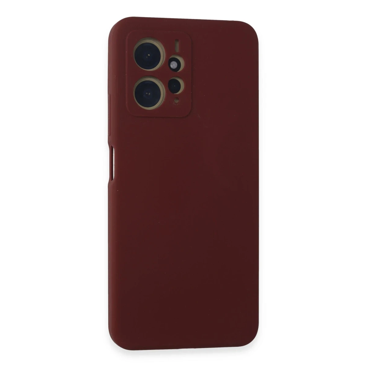 Newface Xiaomi Redmi Note 12 4G Kılıf Nano içi Kadife Silikon - Bordo