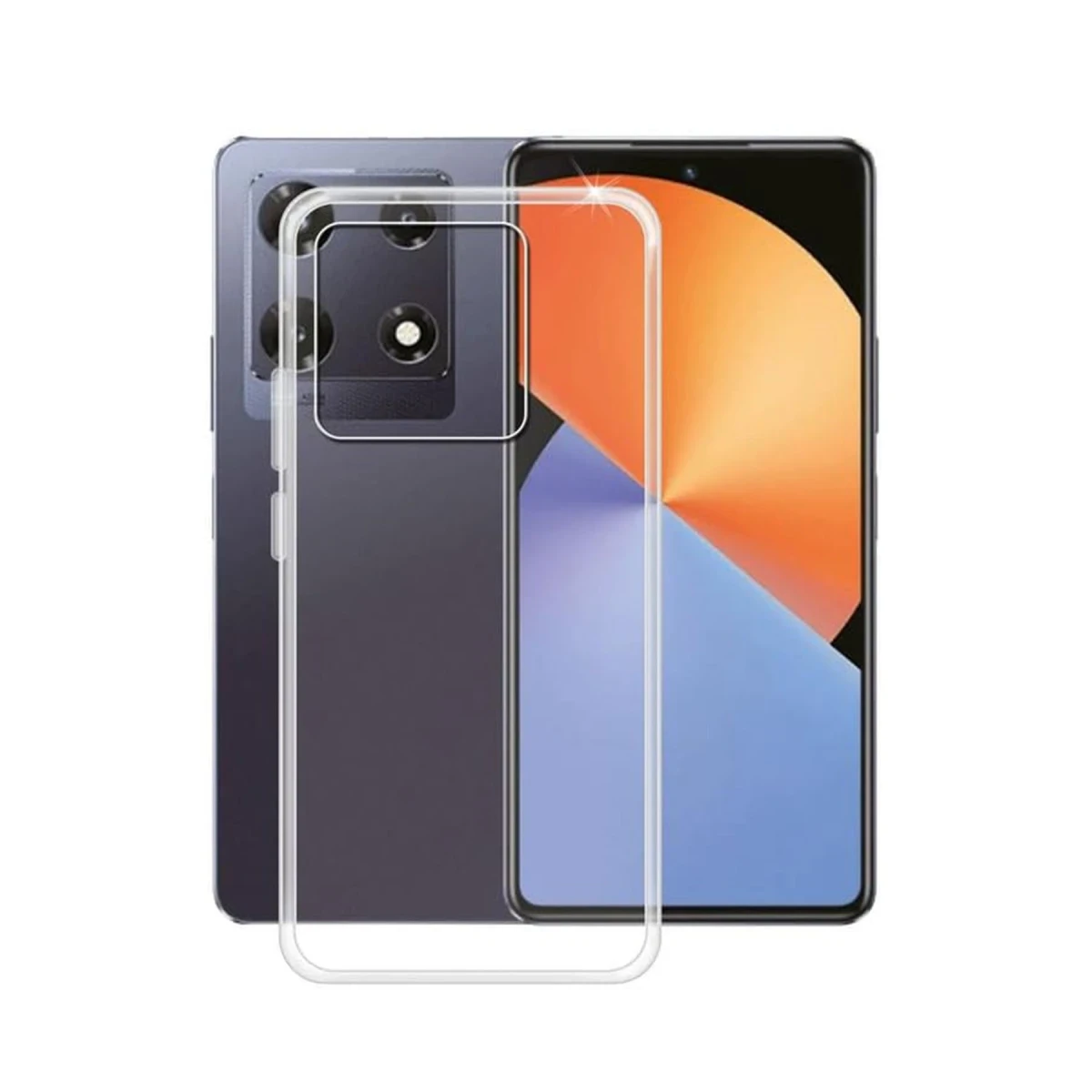 Newface İnfinix Note 30 Pro 4G Kılıf Lüx Şeffaf Silikon — görsel 2