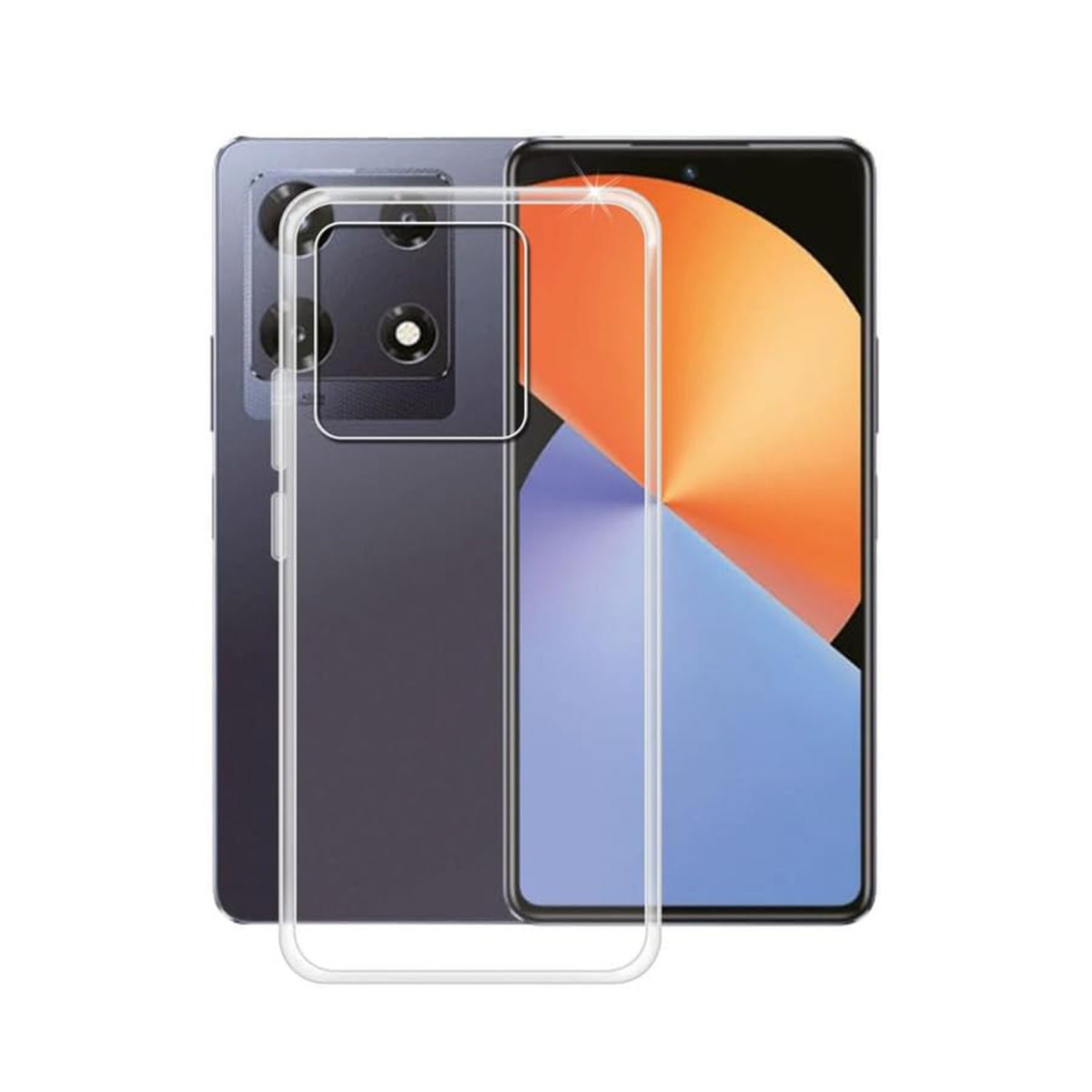 Newface İnfinix Note 30 Pro 4G Kılıf Lüx Şeffaf Silikon — görsel 3
