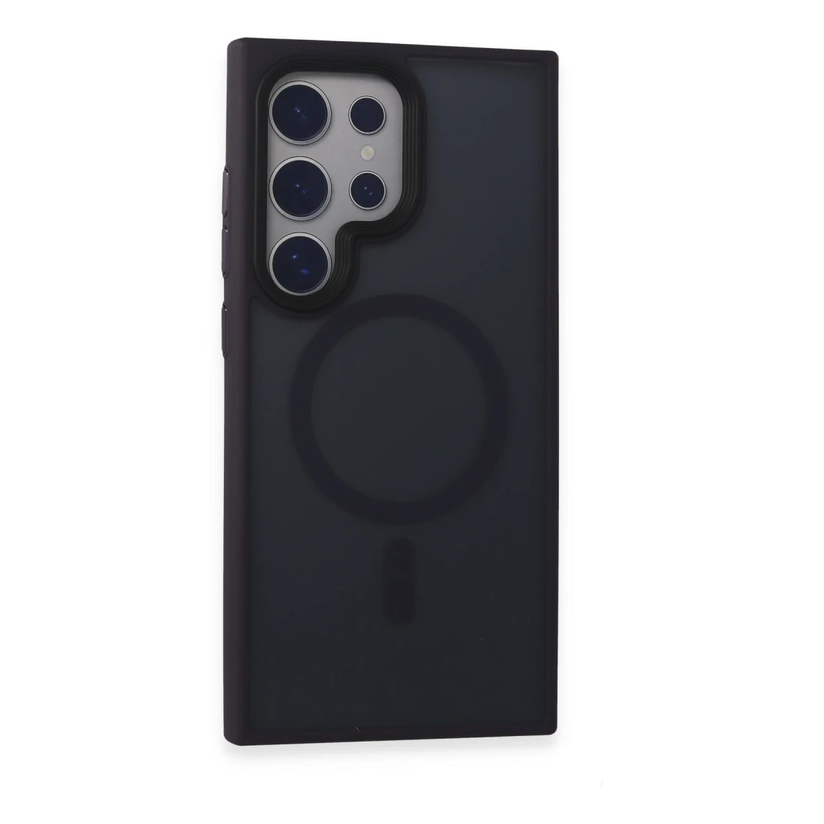 Newface Samsung Galaxy S24 Ultra Kılıf Trex Magneticsafe Kapak - Derin Mor — görsel 5