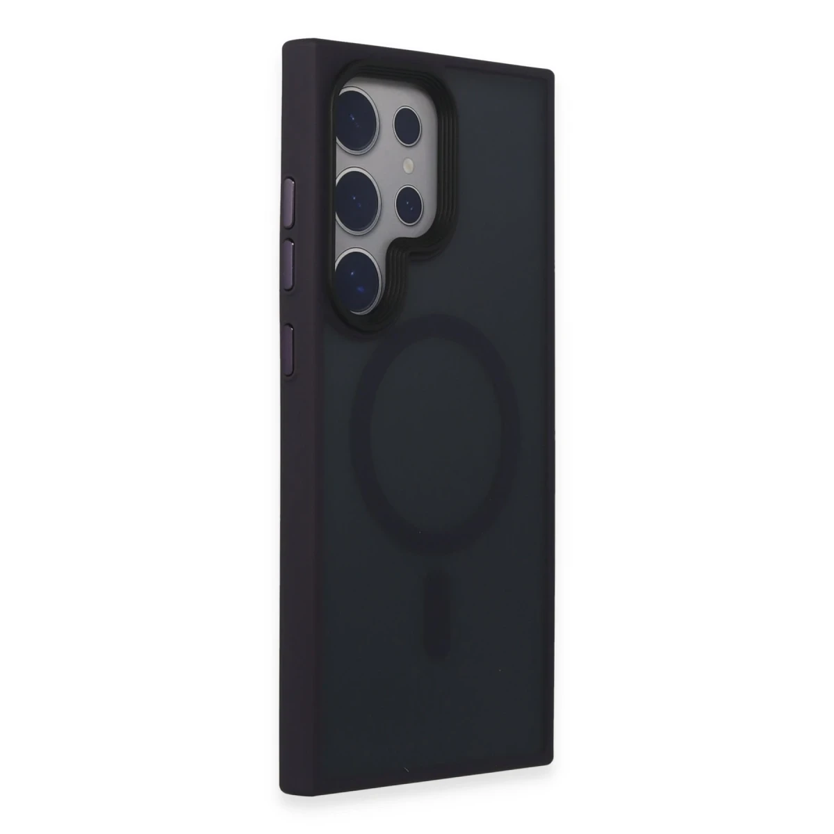 Newface Samsung Galaxy S24 Ultra Kılıf Trex Magneticsafe Kapak - Derin Mor — görsel 6
