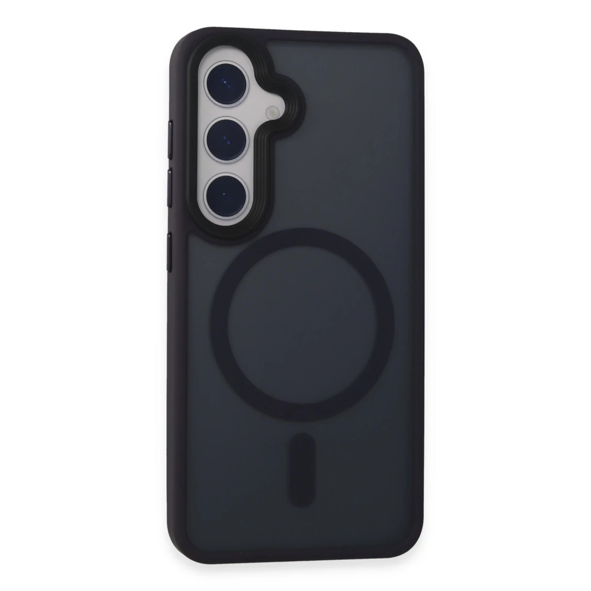 Newface Samsung Galaxy S24 Kılıf Trex Magneticsafe Kapak - Derin Mor — görsel 5