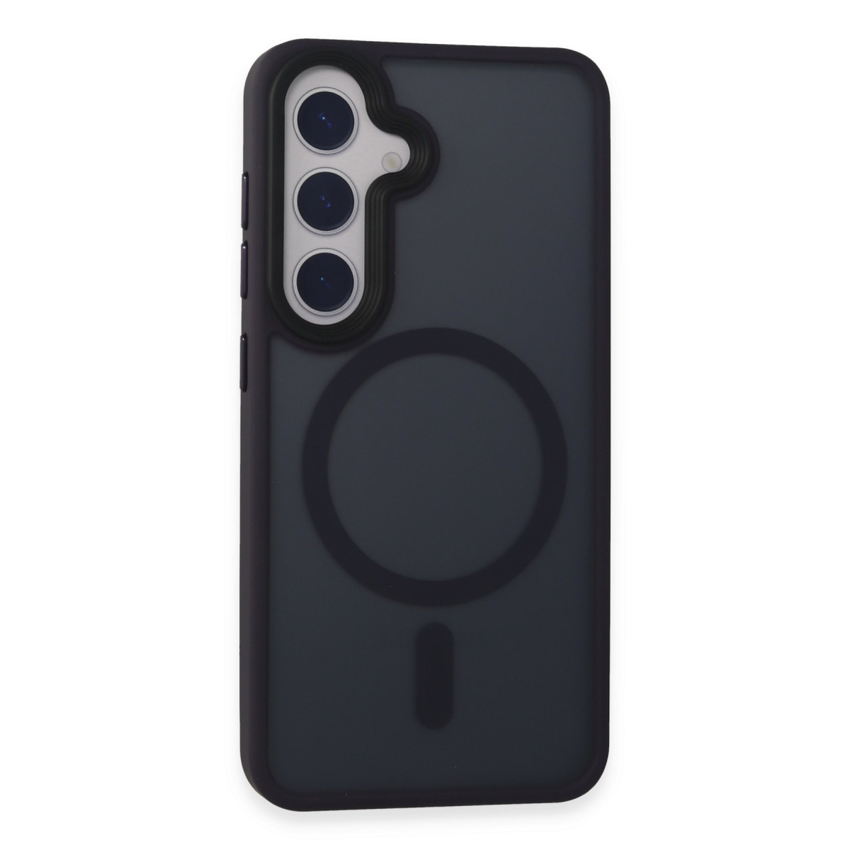 Newface Samsung Galaxy S24 Kılıf Trex Magneticsafe Kapak - Derin Mor — görsel 9
