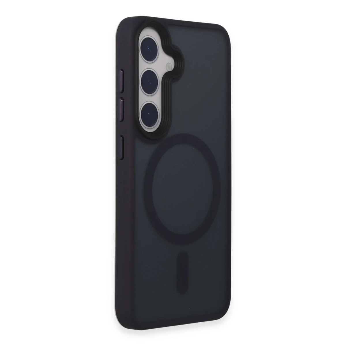Newface Samsung Galaxy S24 Kılıf Trex Magneticsafe Kapak - Derin Mor — görsel 6