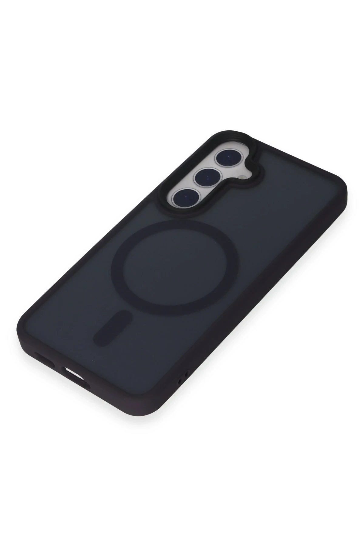 Newface Samsung Galaxy S24 Kılıf Trex Magneticsafe Kapak - Derin Mor — görsel 4