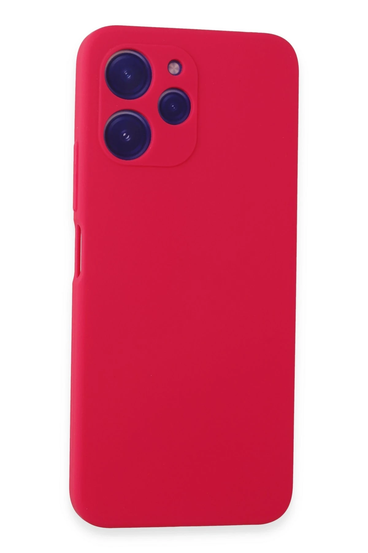 Newface Xiaomi Redmi 12 Kılıf Nano içi Kadife Silikon - Pembe