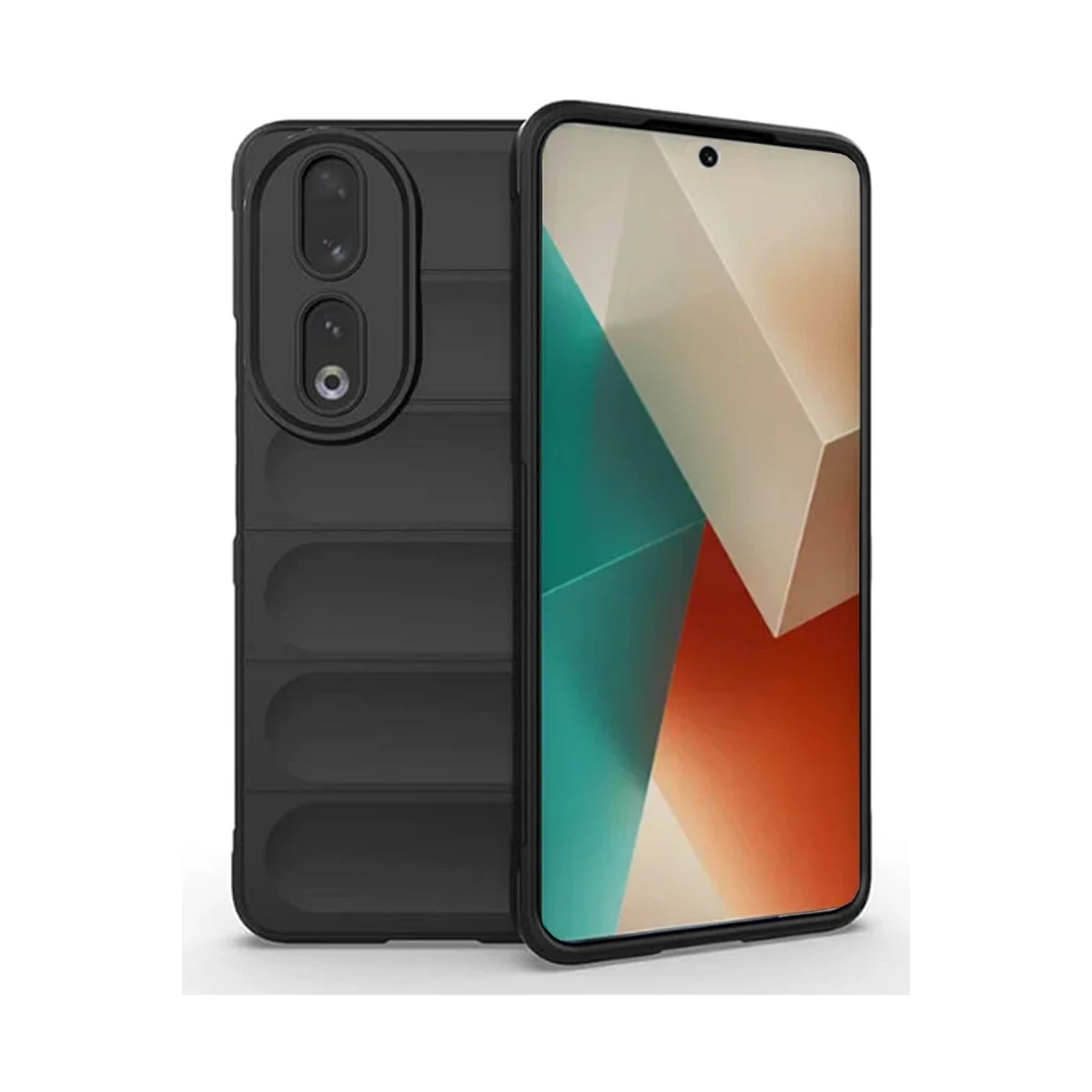Newface Huawei Honor 90 Kılıf Optimum Silikon - Siyah — görsel 4