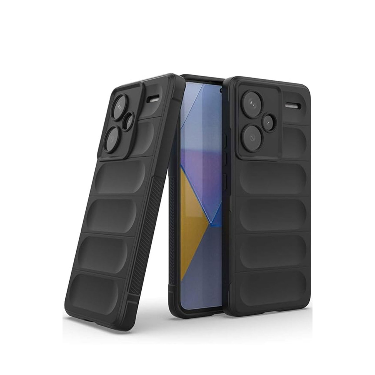 Newface Xiaomi Redmi Note 13 Pro Plus Kılıf Optimum Silikon - Siyah — görsel 9