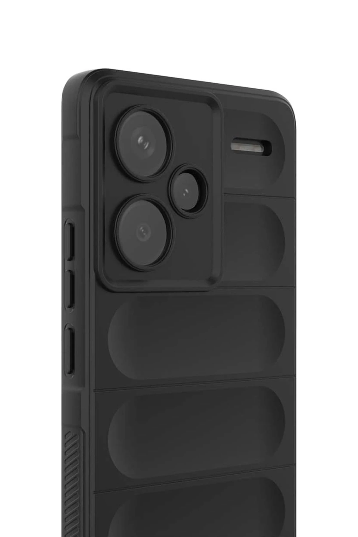 Newface Xiaomi Redmi Note 13 Pro Plus Kılıf Optimum Silikon - Siyah — görsel 2