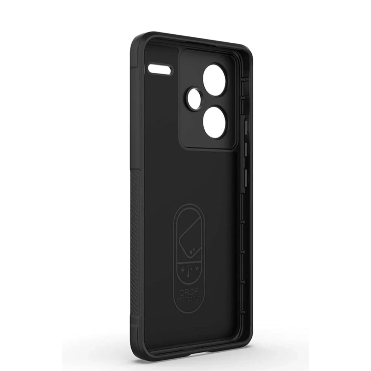 Newface Xiaomi Redmi Note 13 Pro Plus Kılıf Optimum Silikon - Siyah — görsel 8