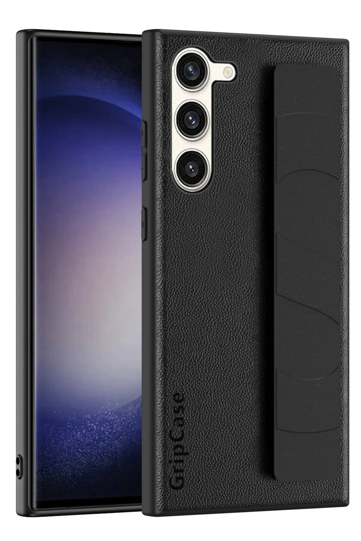 Newface Samsung Galaxy S24 Kılıf Data Kapak - Siyah